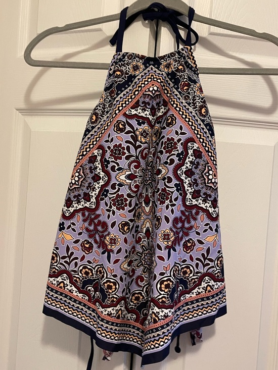 Other - Lavender Floral Halter Swim Top
